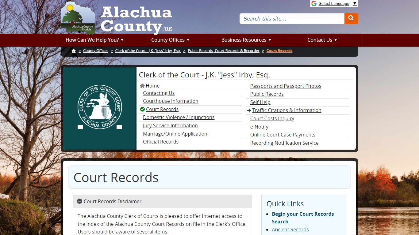 Court Records